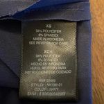 Norma Kamali  Ruched Empire Waist Dress in Navy Photo 4