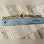 Seiko  Vintage Ladies Watch Black Dial Gold-Tone Bracelet, Case, Hands, Markers Photo 12