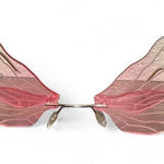 Fairy Wings Sunglasses Novelty‎ Festival Glasses Party Sunglasses Pink Photo 0