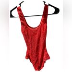 American Apparel GEO BODYSUIT (FLAME GEO LACE) Photo 1
