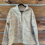 LuLaRoe  Persistent Half Zip Sweatshirt Variegated Stripes NWT Photo 1
