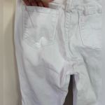 SheIn | High Rise Super Flare Leg White Denim Jeans | Size 30 Photo 4