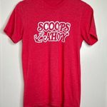 Stranger Things Scoops Ahoy T Shirt Red White Graphic Steve Robin Adult Small Photo 0