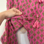 Pax Philomena Womens Pajama Pants Large 100% Cotton Cactus Pink Wide Leg Lounge Photo 7