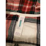 Stars Above Plaid Button Up Pajama Shirt Casual Flannel School Everyday Photo 5