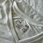 Under Armour Classic White V-Neck Tee Photo 3