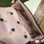 Kate Spade New ‎ Staci Square top handle pineapple crossbody bag pink multi Photo 9