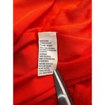 American Eagle  Outfitters Orange Floral Crochet Back Sundress Size Large Beach Photo 6