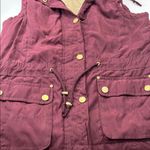 Special One Women's Burgundy Jacket with hoodie Photo 12