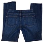 J.Crew  Matchstick Stretch Denim Straight Leg Blue Jeans ~ Women's Size 27 Short Photo 3