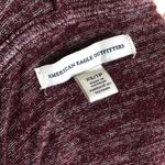 American Eagle AEO Cropped Purple Light Weight Zip Up Sweatshirt With Hoodie Size XS Photo 3