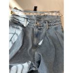 Cider  Light Wash High Waisted Wide Leg Pleated Denim Jeans Women's Size S Photo 4