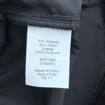 J.Crew Drapey Black Velvet‎ Peplum Sleeveless Tank Top, Size 8 Photo 9