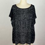 Eileen Fisher Bateau Neck Sweater Knit Tencel Top Photo 0