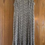 Danny & Nicole Cheetah Animal Print Dress With Black Ruffle Jacket, Size 8 EUC Photo 4