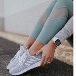 Athleta  Eclipse 7/8 Tight Lead Green Seafoam Sage Athleisure Yoga Leggings Sz XS Photo 5