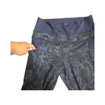 Lululemon En Route Crop Leggings Paisley Inkwell Size: 6 Blue Photo 3