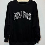New York Sweatshirt Black Size M Photo 0