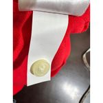 Everlane  The Oversized Polo XS Organic Cotton Goji Berry Red EUC Photo 7