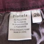 Pistola  Jeans Womens 26 Purple Skinny Ankle Stretch Denim Photo 7