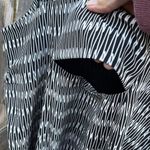 Kate Spade Like New Silk Sundress Black White Size Photo 5