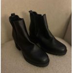 MIA  Women's Jody Chelsea style Boots Black with Lug Sole, S86 Photo 1