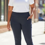 Jockey Women's Navy Leggings Blue Size M Photo 0