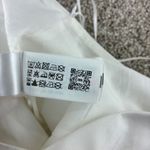 ZARA NWT  White Peplum Cami Top L Spaghetti Strap Sleeveless Pleated Peasant Boho Photo 10