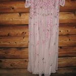 Mac Duggal 5497 Womens Embellished V Neck 3/4 Sleeve A Line Gown Dress Photo 8