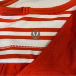 Lululemon  No Limits Tank‎ too Love Red / Twin Stripe Love Red Sz 4 Photo 8