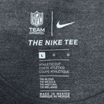 Nike New England Patriots The Tee NFL Team Apparel Women’s L Heather Navy Photo 5