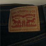 Levi's Levi’s Dark Wash High Rise Ribcage Distressed Straight Ankle Jeans Size 26 Photo 5