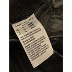 American Eagle  Jeans Womens 14 Short Black Denim 90's Boyfriend Casual Bottoms Photo 2