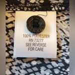 Dana Buchman  Women's Long Sleeve Snake Print Button Front Blouse Size medium Photo 7