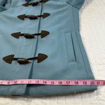 Gap Wool Blend Women's Blue Pea Coat with Toggles Buttons and Two Front Pockets Photo 4