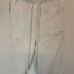 ZARA Women’s Elastic Waistband Beige Joggers Pants Size M Photo 2