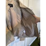 LA Coalition Moto Jacket Faux Leather Size Medium Fall Jacket Vegan Leather Tan Photo 4