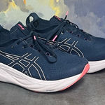 ASICS  Gel-Nimbus 25 Women's Navy Blue Running Shoes Size 8.5B Photo 0