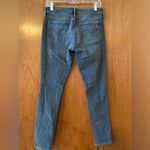 Levi's Levi 711 Black Distressed Skinny Jeans Photo 1