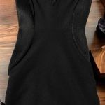 ZARA NWT Black Midi Dress w/Lace Top Detail & Leather Ribbed Sides❤️🔥 Photo 0