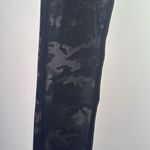 Spanx Faux Leather Camo Leggings Black Matte Petite Small Photo 7