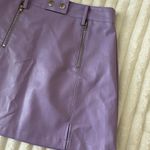 NWT Francesca's Purple Mini Skirt with Zipper Details Size XS Photo 1