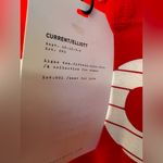 Current/Elliott Current Elliott I Love Current Elliot Women’s Red Cotton Sweater Size Small Photo 6