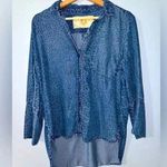 Bella Dahl Anthropologie  Size Small Denim Top Photo 0