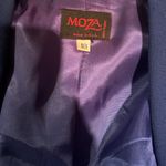 Vintage “MOZA” Royal Blue Blazer with Gold Accents Size 18 Photo 3