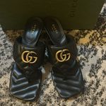 Gucci  Double G 60MM Thong Sandal Mules size 38 Photo 2