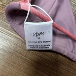 NWT Revolve VDM The Label Marley Reversible Metallic Mauve Purple Bikini Top XS Photo 5