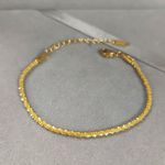 Ankle Bracelet, Gold Ankle Bracelet Photo 2