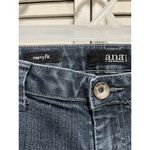 ANA Curvy Fit Med Wash Denim Jeans Low Rise Size 12P Zip Logo Pockets Blue Photo 2