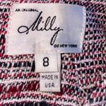 Milly Tweed red black and white mini‎ pencil dress size 8 Photo 1